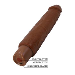 PDX Extreme Pretty Love Gavin Realistische Vibrator 25 cm bruin PDX Extreme Pretty Love Gavin Realistische Vibrator 25 cm bruin - Afbeelding 2