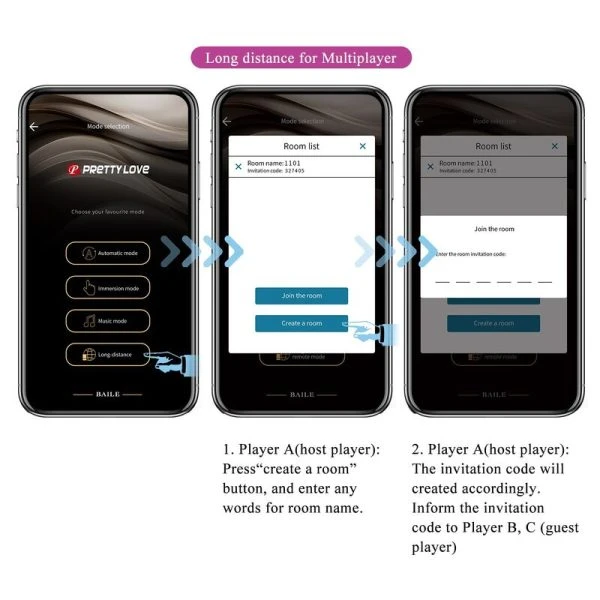 Pretty Love App-gesteuertes Vibrationsei mit 12 Funktionen, pink
