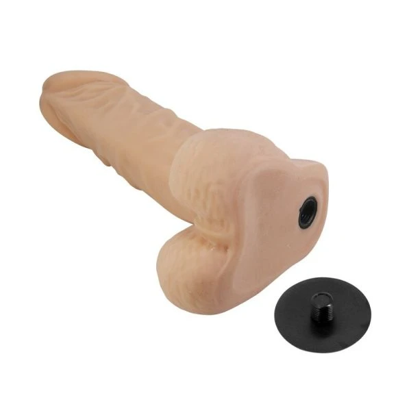 Pretty Love Jolyon Harness with Flexible Dildo 22 cm Natural