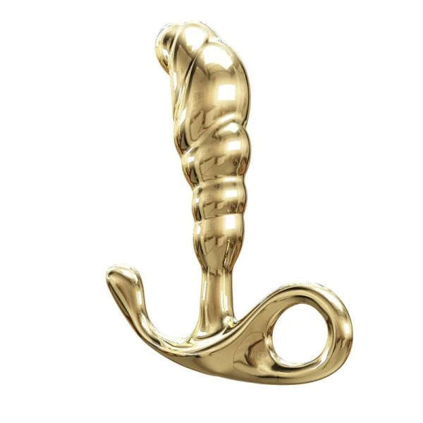 Pretty Love Jack Prostate Massager in Zinc Alloy Gold