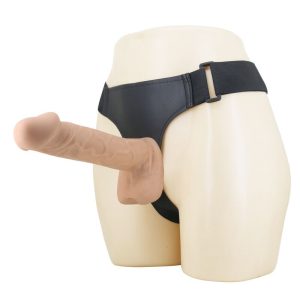 Pretty Love Kaspar Harness mit flexiblem Dildo 21 cm, Ø 5 cm, natur Pretty Love Kaspar Harness mit flexiblem Dildo 21 cm, Ø 5 cm, natur – Bild 2