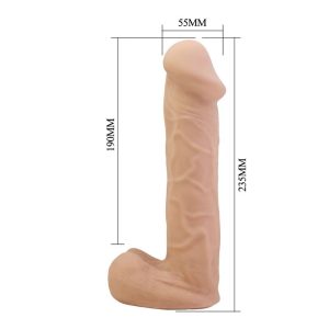 Pretty Love Kaspar Harness mit flexiblem Dildo 21 cm, Ø 5 cm, natur Pretty Love Kaspar Harness mit flexiblem Dildo 21 cm, Ø 5 cm, natur – Bild 7