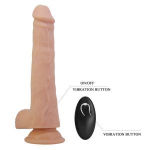 Pretty Love Miles Thrust-Rotation-Vibration Dildo with Remote Control, 23.5 cm Pretty Love Miles Thrust-Rotation-Vibration Dildo with Remote Control, 23.5 cm - Image 2