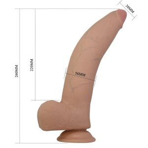 Pretty Love Quinlan Dildo mit Saugnapf, 26 cm, natur Pretty Love Quinlan Dildo mit Saugnapf, 26 cm, natur – Bild 8