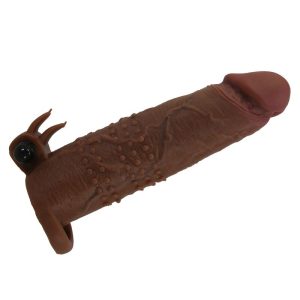 Pretty Love Quillon vibrerende penishuls 20 cm Ø 4 cm bruin Pretty Love Quillon vibrerende penishuls 20 cm Ø 4 cm bruin - Afbeelding 4