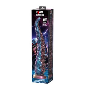 Power Monsters Abyssal Tentacle Silikon-Dildo 46 cm, dreifarbig Power Monsters Abyssal Tentacle Silikon-Dildo 46 cm, dreifarbig – Bild 2