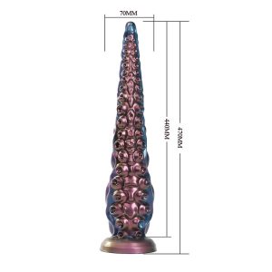 Power Monsters Abyssal Tentacle Silikon-Dildo 46 cm, dreifarbig Power Monsters Abyssal Tentacle Silikon-Dildo 46 cm, dreifarbig – Bild 6
