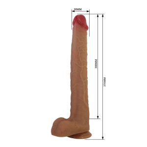 Pretty Love Silikon-Dildo Terin Plus mit Saugnapf 37,6 cm, hautfarben Pretty Love Silikon-Dildo Terin Plus mit Saugnapf 37,6 cm, hautfarben – Bild 8