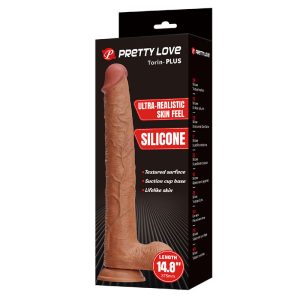 Pretty Love Silikon-Dildo Terin Plus mit Saugnapf 37,6 cm, hautfarben Pretty Love Silikon-Dildo Terin Plus mit Saugnapf 37,6 cm, hautfarben – Bild 9