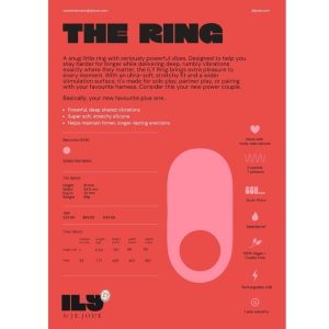 Je Joue ILY Cock Ring vibrierender Penisring Silikon Je Joue ILY Cock Ring vibrierender Penisring Silikon – Bild 10