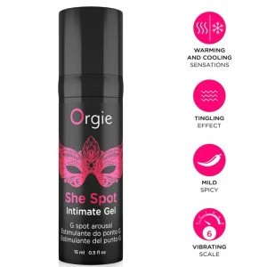 Orgie SHE Spot G-Punkt-Intimgel 15 ml Stimulierendes Erregungsgel