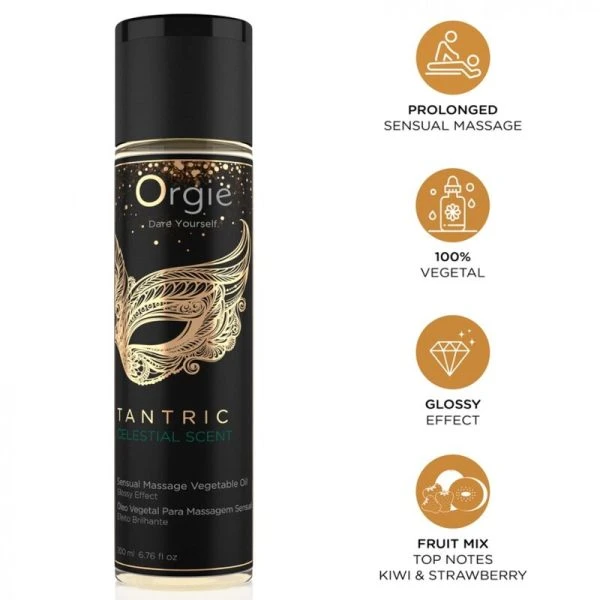 Orgie Sinnliches Massageöl Tantric Celestial Scent 200 ml