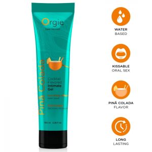 Orgie Gleitgel Cocktail Piña Colada, küssbares wasserbasiertes Intimgel 100 ml Orgie Gleitgel Cocktail Piña Colada, küssbares wasserbasiertes Intimgel 100 ml – Bild 1