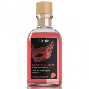 Orgie Lippenmassage-Set Erdbeer Kussbares Massageöl 100 ml Orgie Lippenmassage-Set Erdbeer Kussbares Massageöl 100 ml – Bild 2