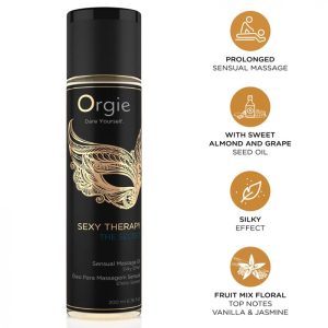 Orgie Sexy Therapy Massageöl für sinnliche Massagen, 200 ml Orgie Sexy Therapy Massageöl für sinnliche Massagen, 200 ml – Bild 1