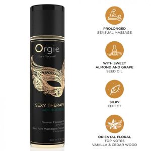 Orgie Sexy Therapy Aphrodisiac Sensual Massage Oil 200 ml Orgie Sexy Therapy Aphrodisiac Sensual Massage Oil 200 ml – Bild 1