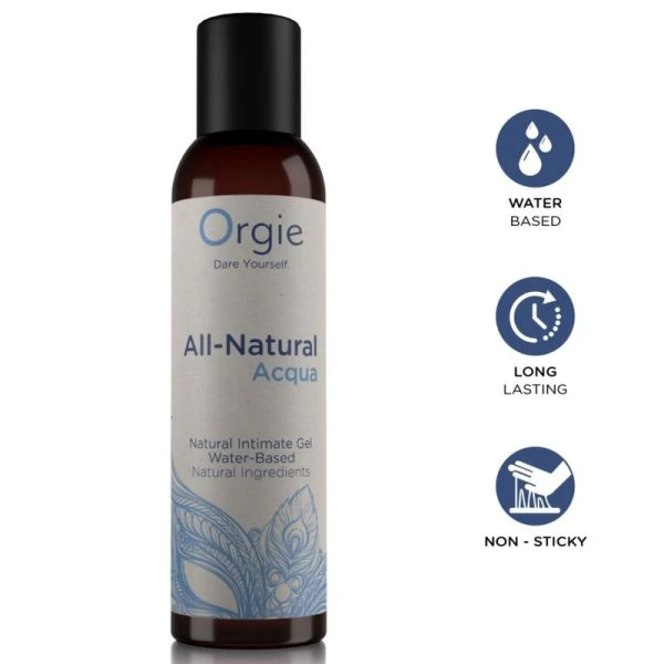 Orgie All-Natural Acqua Gleitmittel auf Wasserbasis 150 ml