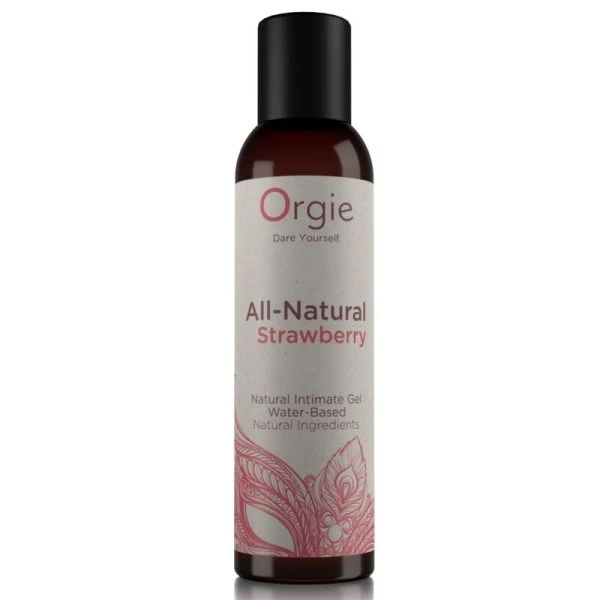 Orgie Gleitgel auf Wasserbasis Erdbeer küssbar 150 ml