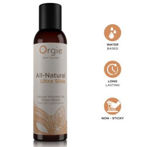 Orgie All-Natural Ultra Slide Intimgel auf Wasserbasis 150 ml Orgie All-Natural Ultra Slide Intimgel auf Wasserbasis 150 ml – Bild 1