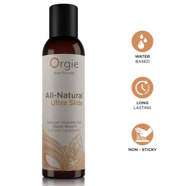 Orgie All-Natural Ultra Slide Intimgel auf Wasserbasis 150 ml