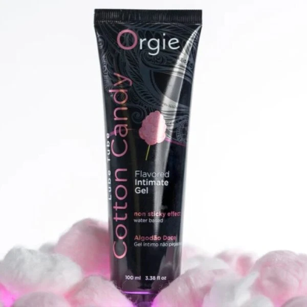 Orgie Gleitgel auf Wasserbasis mit Zuckerwatte-Duft, 100 ml