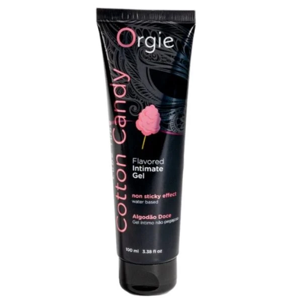Orgie Gleitgel auf Wasserbasis mit Zuckerwatte-Duft, 100 ml