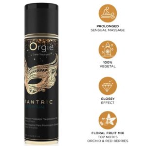 Orgie Tantrisches Liebesritual Massageöl 200 ml Orgie Tantrisches Liebesritual Massageöl 200 ml – Bild 1