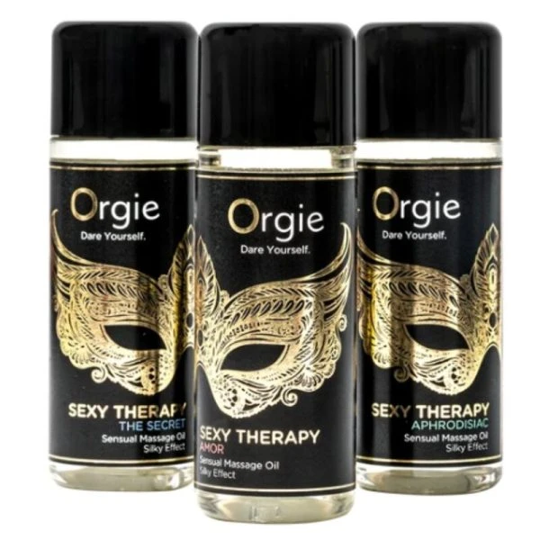 Orgie Sexy Therapy Mini Size Kollektion Massageöle 3 x 30 ml
