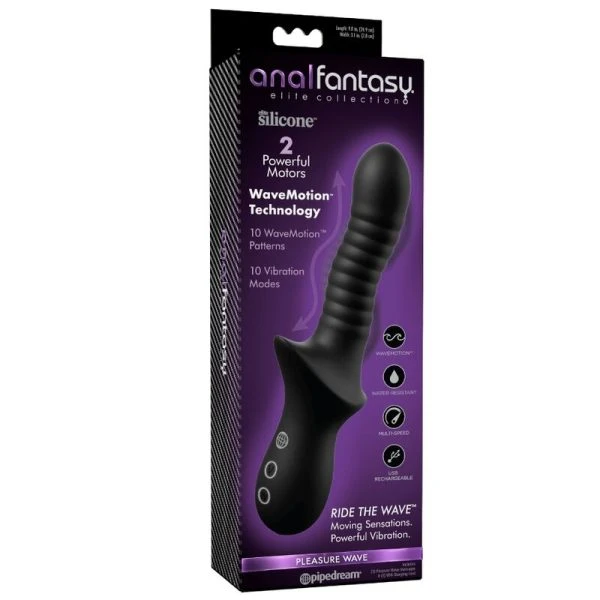 Fetish Fantasy Elite Analvibrator Pleasure Wave schwarz