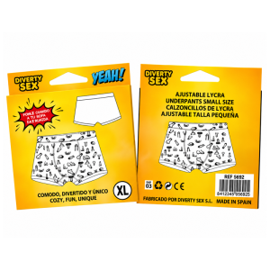 Diablo Picante Boxershorts mit Penis-Design nahtlos Größe L Diablo Picante Boxershorts mit Penis-Design nahtlos Größe L – Bild 1