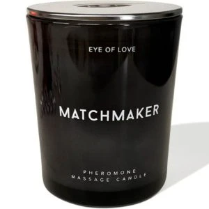 Eye of Love Matchmaker Black Diamond Massagekerze mit Pheromonen