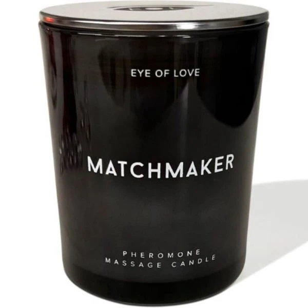 Eye of Love Matchmaker Black Diamond Massagekerze mit Pheromonen