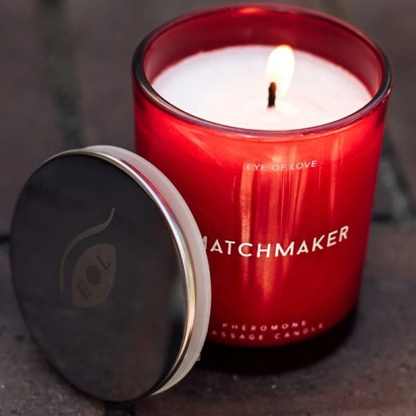 Eye of Love Matchmaker Red Diamond Massagekerze für sinnliche Massagen