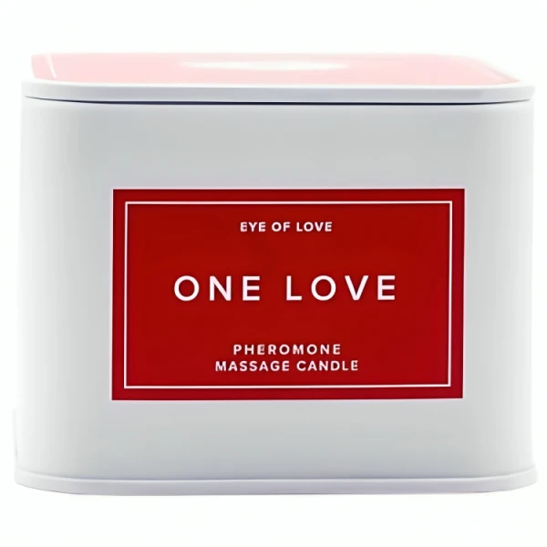 Eye of Love Massagekerze mit Pheromonen für sinnliche Massage