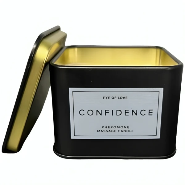 Eye of Love Confidence Massage Candle for Men with Pheromones