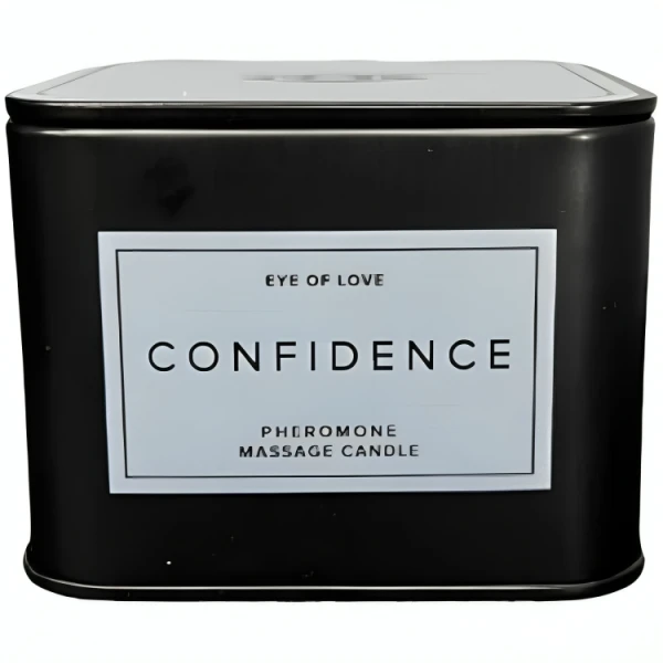 Eye of Love Confidence Massage Candle for Men with Pheromones