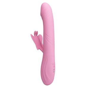 Pretty Love Bella Rabbit Vibrator mit Schmetterlingsstimulation und LED-Display Pink Pretty Love Bella Rabbit Vibrator mit Schmetterlingsstimulation und LED-Display Pink – Bild 4