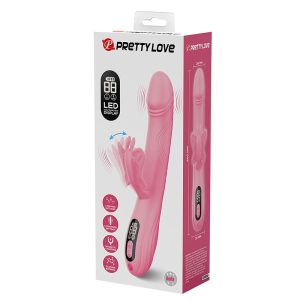 Pretty Love Bella Rabbit Vibrator mit Schmetterlingsstimulation und LED-Display Pink Pretty Love Bella Rabbit Vibrator mit Schmetterlingsstimulation und LED-Display Pink – Bild 11