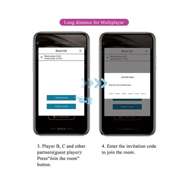 Pretty Love Hazelynn Massagegerät mit 12 Funktionen und App-Steuerung, Pink