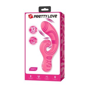 Pretty Love Verity Doppelseitiger Massagevibrator mit USB-Ladung, Silikon, Rosa Pretty Love Verity Doppelseitiger Massagevibrator mit USB-Ladung, Silikon, Rosa – Bild 9