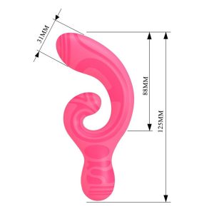 Pretty Love Verity Doppelseitiger Massagevibrator mit USB-Ladung, Silikon, Rosa Pretty Love Verity Doppelseitiger Massagevibrator mit USB-Ladung, Silikon, Rosa – Bild 8