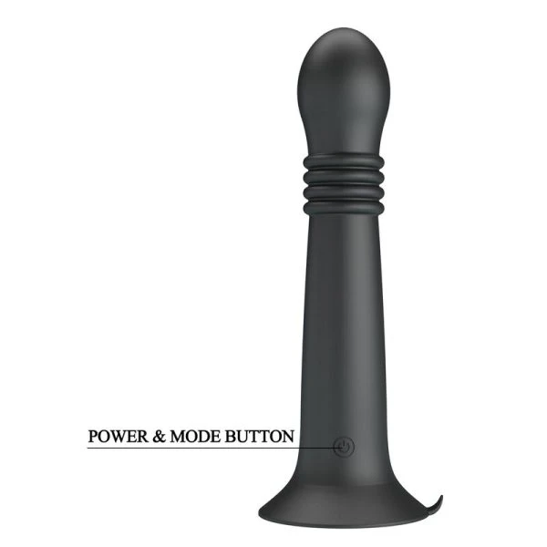 Pretty Love Stella rotierender und stoßender Massagevibrator schwarz