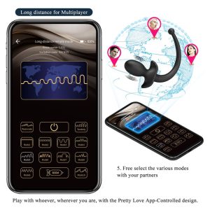 Pretty Love Anthony Anal- und Perineumvibrator App-gesteuert, Silikon, schwarz Pretty Love Anthony Anal- und Perineumvibrator App-gesteuert, Silikon, schwarz – Bild 15