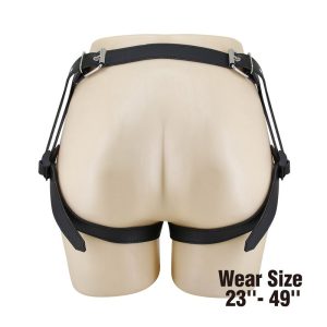 Pretty Love Strap-on Harness Briefs mit O-Ring Schwarz und Blau Pretty Love Strap-on Harness Briefs mit O-Ring Schwarz und Blau – Bild 6