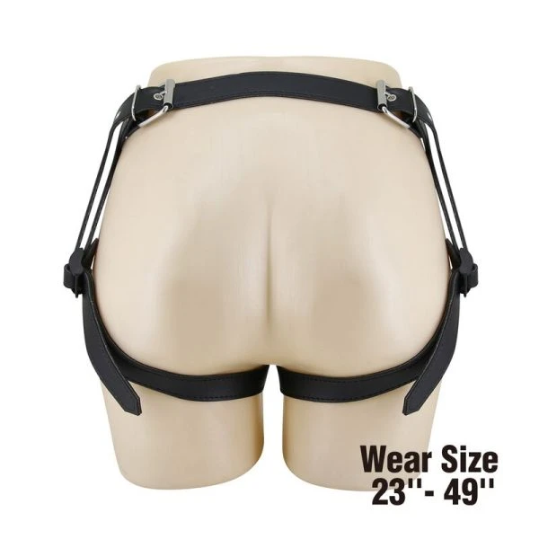 Pretty Love Strap-on Harness Briefs mit O-Ring Schwarz und Blau