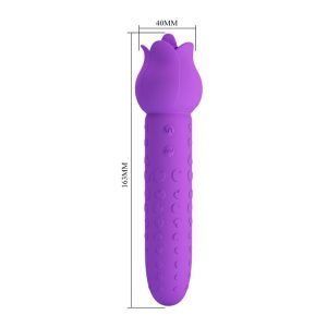 Pretty Love Dannell wiederaufladbarer Oralstimulator und Auflegevibrator lila Pretty Love Dannell wiederaufladbarer Oralstimulator und Auflegevibrator lila – Bild 4