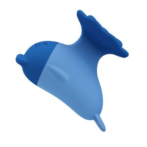 Pretty Love Dolphin Mini USB Vibrator made of silicone, blue Pretty Love Dolphin Mini USB Vibrator made of silicone, blue - Image 4