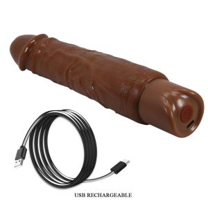Pretty Love Duke Realistischer Vibrator 23,5 cm braun Pretty Love Duke Realistischer Vibrator 23,5 cm braun – Bild 9