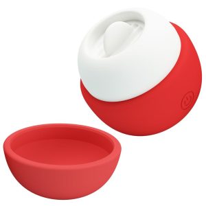 Pretty Love Auflegevibrator mit Zungeneffekt und 12 Modi rot Pretty Love Auflegevibrator mit Zungeneffekt und 12 Modi rot – Bild 6