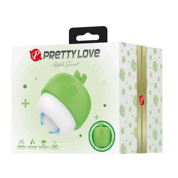 Pretty Love Klitorisstimulator mit Zungeneffekt, grün